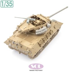 画像2: SOL MODEL[MM938]1/35 WWII アメリカ M36駆逐戦車 ディテールアップパーツセット(タミヤ用)