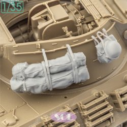 画像3: SOL MODEL[MM959]1/35 WWII アメリカ M36駆逐戦車 ディテールアップパーツ＃2 積荷(タミヤ用)