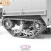 画像2: SOL MODEL[MM968]1/16 WWII アメリカ M3A1ハーフトラック 履帯 滑り止めチェーン付(アンディーズホビー用) (2)