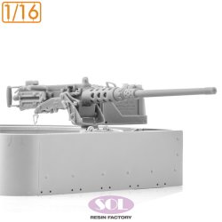 画像2: SOL MODEL[MM970]1/16 WWII アメリカ M2 .50口径重機関銃 M3/M3A1ハーフトラック用