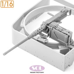 画像3: SOL MODEL[MM970]1/16 WWII アメリカ M2 .50口径重機関銃 M3/M3A1ハーフトラック用