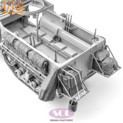 画像1: SOL MODEL[MM976]1/16 WWII アメリカ M3A1ハーフトラック アクセサリーセットB