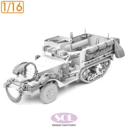 画像1: SOL MODEL[MM977]1/16 WWII アメリカ M3A1ハーフトラック アクセサリーフルセット