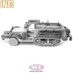 画像2: SOL MODEL[MM977]1/16 WWII アメリカ M3A1ハーフトラック アクセサリーフルセット
