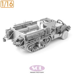 画像4: SOL MODEL[MM977]1/16 WWII アメリカ M3A1ハーフトラック アクセサリーフルセット