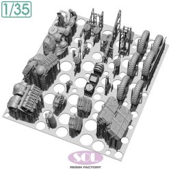 画像5: SOL MODEL[MM980]1/35 WWII イギリス SAS 1/4トン4x4パトロールカー コンバージョンキット