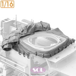 画像3: SOL MODEL[MM995]1/16 WWII アメリカ M3A1ハーフトラック キャンバストップ