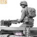 画像3: SOL MODEL[MM996]1/16 WWII アメリカ M3A1ハーフトラック機関銃手&M2 .50口径重機関銃セット (3)