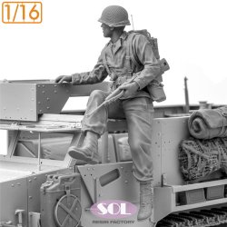 画像2: SOL MODEL[MM997]1/16 WWII アメリカ 野戦無線通信手