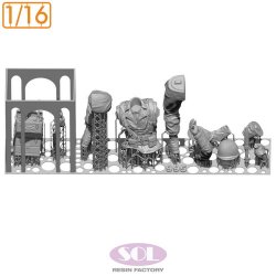 画像5: SOL MODEL[MM997]1/16 WWII アメリカ 野戦無線通信手
