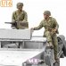 画像1: SOL MODEL[MM998]1/16 WWII アメリカ M3A1ハーフトラック乗員&M2 .50口径重機関銃セット(2体入) (1)