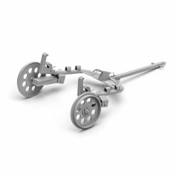 画像1: SOL MODEL[MM393]1/16 WWIIドイツ軍ゴリアテ専用運搬トレーラー