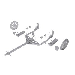 画像5: SOL MODEL[MM393]1/16 WWIIドイツ軍ゴリアテ専用運搬トレーラー