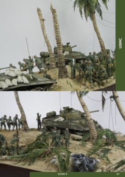 画像3: [KUGIMIYA]釘宮敏洋ジオラマ作品集 「Amphibious Assaults: NORMANDY and the USMC」
