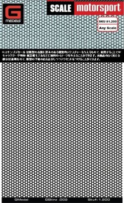 画像1: スケール・モータースポート[SMS1200]Gスキンズ1.200 メッシュデカール