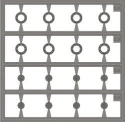 画像1: 東立化工[psｍ-ab]PSモールドA black (ブラック)