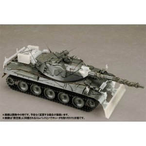 画像1: ホビージャパン[HJMM007] 1/35 HJモデルキットシリーズ No7 74式戦車用ドーザ装置＆アクセサリーパーツセット【通常版】 (1)