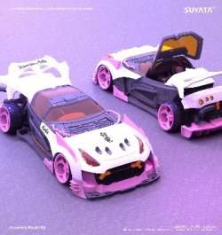 画像7: スヤタ[SYTMS-002]1/32 「ストリートマッドネス」 ドラゴンウイング & ナナ