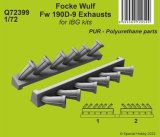 CMK[CMKQ72399]1/72 Fw190D-9 排気管 (IBG用)