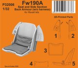 CMK[CMKP32006]1/32 Fw190A 操縦席w/防弾板(ベルト無し) (レベル用)