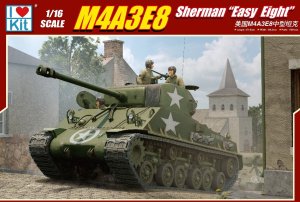 画像1: アイラブキット[ILK61615]1/16 WW.II M4A3E8 シャーマン"イージー エイト"w/T66タイプ履帯 (1)