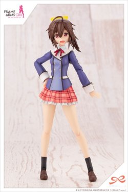 画像2: コトブキヤ[JK004] 1/10　創彩少女庭園　源内 あお【若葉女子高校・冬服】