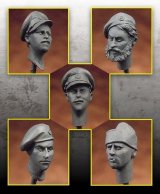 The Bodi[TBO35008]1/35 WW.II イギリス軍頭部セット