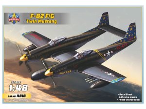 画像1: モデルズビット[MDV4818]1/48 F-82F/G ツインマスタング (1)