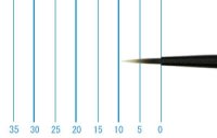 インターロン画筆　１０２６　１／０号（ラウンド・短軸）