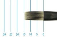 インターロン画筆　１０２７　６号（フラット・短軸）