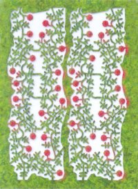 プラッツ/ノッホ [MDL-5]多目的ジオラマ素材シリーズ レーザーカット植物 つるバラ(花径1.5mm)