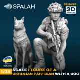 スパラッハ[SPU19435]1/35 ウクライナパルチザンw/犬