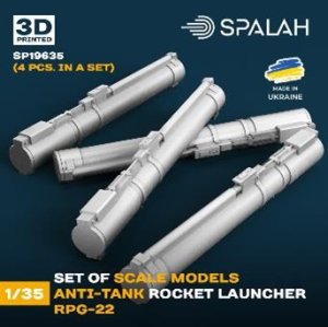画像1: スパラッハ[SPU19635]1/35 RPG-22 対戦車ロケットランチャー(4個入) (1)