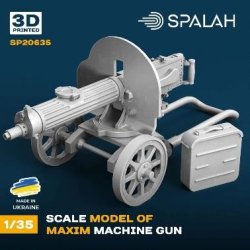 画像1: スパラッハ[SPU20635]1/35 マキシム機関銃