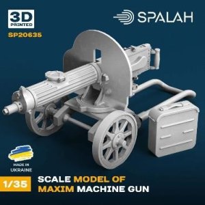 画像1: スパラッハ[SPU20635]1/35 マキシム機関銃 (1)