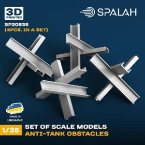 画像1: スパラッハ[SPU20835]1/35 対戦車バリケード (4個入) (1)