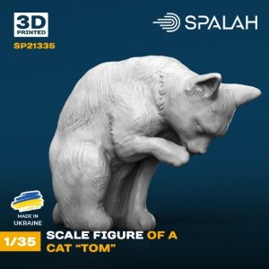 画像1: スパラッハ[SPU21335]1/35 猫 「トム」 (1)