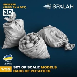 画像1: スパラッハ[SPU22335]1/35 ジャガイモの袋 (3個入) (1)
