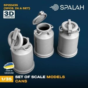 画像1: スパラッハ[SPU22435]1/35 ミルク缶 (3個入) (1)