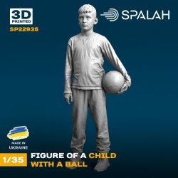画像1: スパラッハ[SPU22935]1/35 少年w/ボール