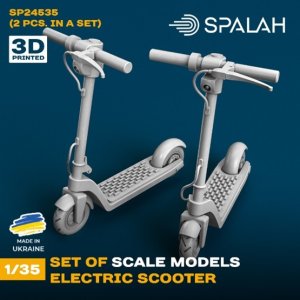 画像1: スパラッハ[SPU24535]1/35 電動スクーター (2個入) (1)