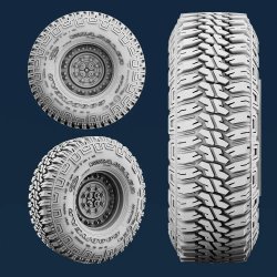 画像3: スパラッハ[SPU26435]1/35 HMMWV GY ホイールセット(24ボルトタイプ) (5個入) (汎用)