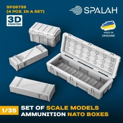 画像1: スパラッハ[SPU26735]1/35 NATO 弾薬箱 (4個入)
