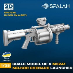 画像2: スパラッハ[SPU27335]1/35 ミルコウ M32A1 擲弾発射器 (5個入)