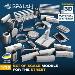画像1: スパラッハ[SPU27635]1/35 "街中" ディオラマアクセサリーセット