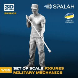 画像2: スパラッハ[SPU28135]1/35 車両整備兵セット (2体入)