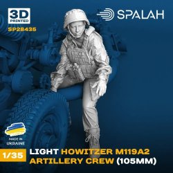 画像3: スパラッハ[SPU28435]1/35 M119A2 105mm榴弾砲クルーセット(4体入)