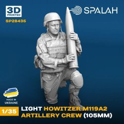 画像5: スパラッハ[SPU28435]1/35 M119A2 105mm榴弾砲クルーセット(4体入)