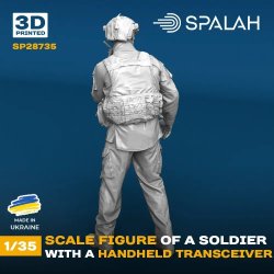 画像2: スパラッハ[SPU28735]1/35 兵士w/トランシーバー