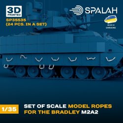 画像1: スパラッハ[SPU35535]1/35 M2A2 ブラッドレー ロープセット (24本入)